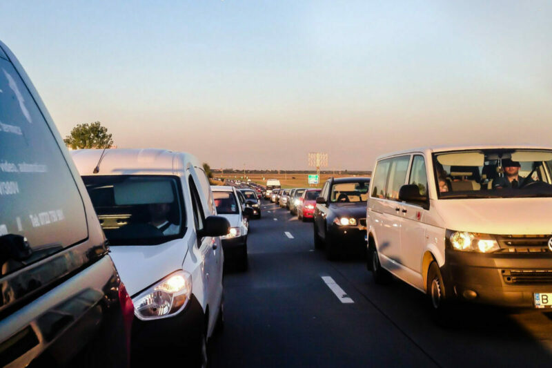 autostrada aglomeratie aglomerata trafic coada masini autoturisme blocaj