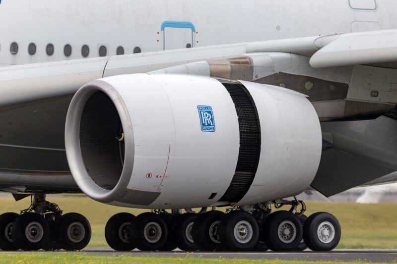 motor avion Rolls Royce Airbus A 380