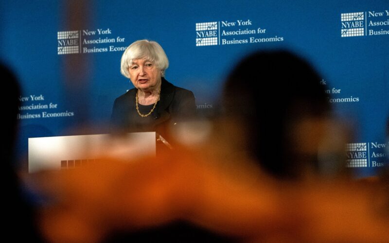 Janet Yellen secretarul american al trezoreriei