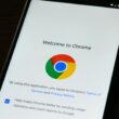 Motorul de cautare Google Chrome, pe un telefon mobil