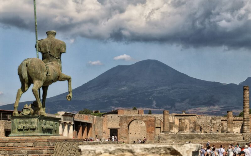 pompei vezuviu vesuvio italia antichitate vulcan eruptie