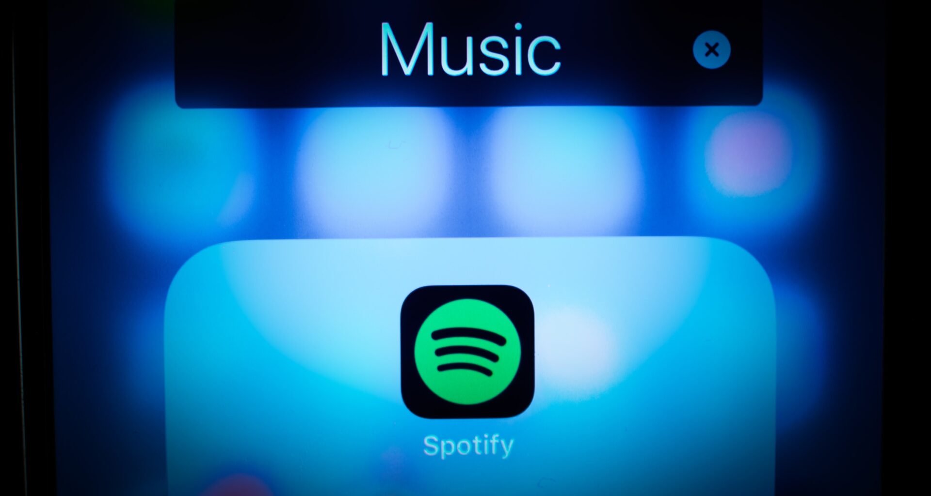 Logo aplicatie Spotify