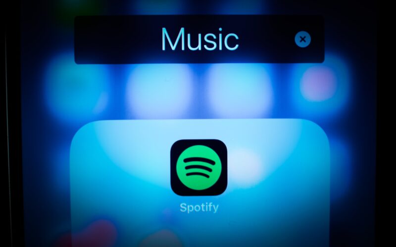 Logo aplicatie Spotify