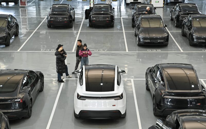 Showroom Tesla in China