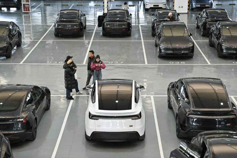 Showroom Tesla in China