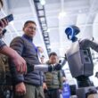 Robot umanoid la o expoziție din China