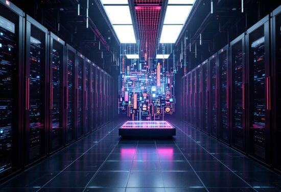 Cameră cu servere pentru stocarea de date