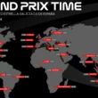 programul moto gp pus pe harta cu fiecare locatie in parte