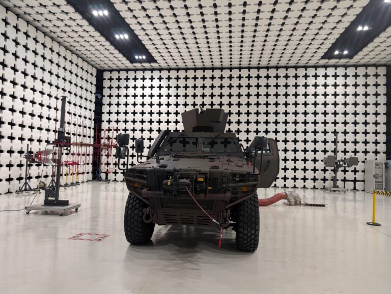 Cobra 2 produs pentru România, testat în Turcia.
