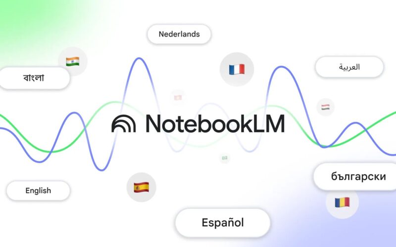 serviciul notebooklm de la google este disponibil in mai multe limbi