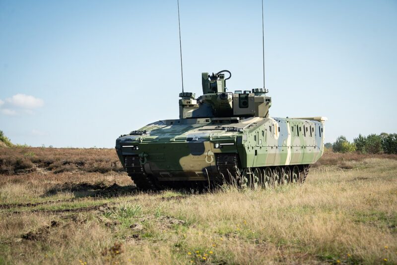 ifv kF41 Lynx în acțiune