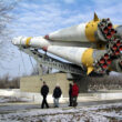 Rachetă Soiuz la cosmodromul Baikonur