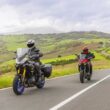 noile modele yamaha tracer 7 fotografiate pe drum de tara