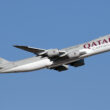 Avion Boeing 747-8 al companiei aeriene Qatar Airways
