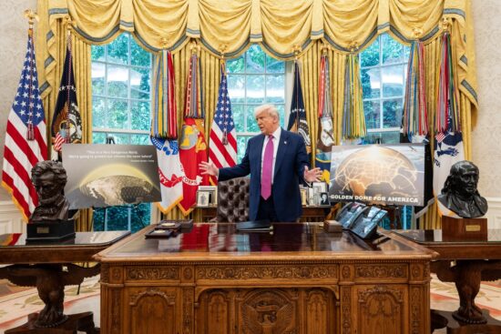 Proiectul Golden Dome prezentat de Donald Trump