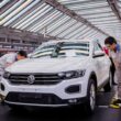 Linie de producţie din fabrica FAW-Volkswagen din Foshan