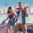 Captura de ecran din timpul trailer-ului pentru jocul video "Grand Theft Auto VI"
