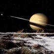 Luna Rhea a planetei Saturn