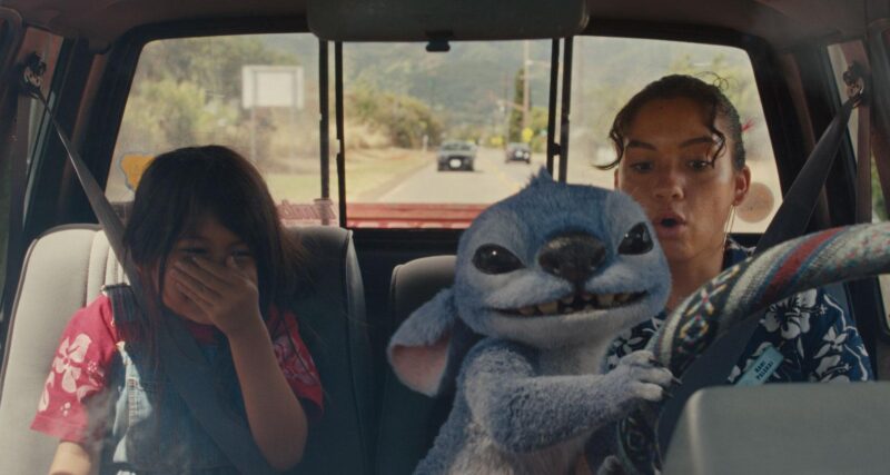 Captură video din timpul filmului Lilo & Stitch