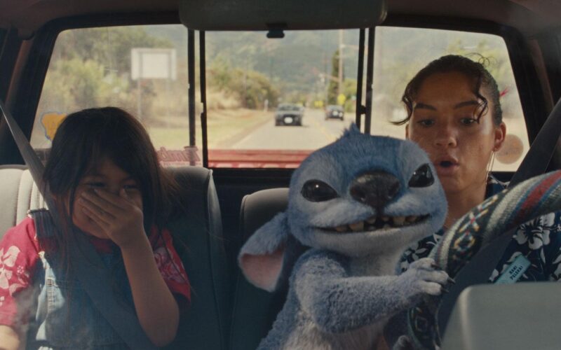 Captură video din timpul filmului Lilo & Stitch