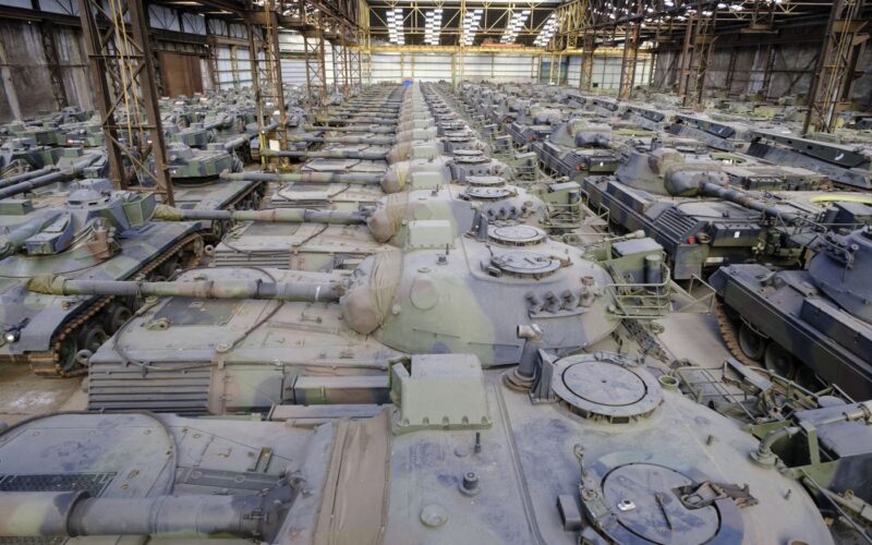 Tancuri Leopard 1A belgiene