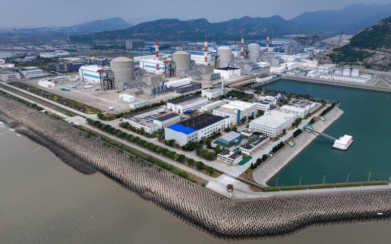 Centrala nucleară Tianwan din sudul Chinei