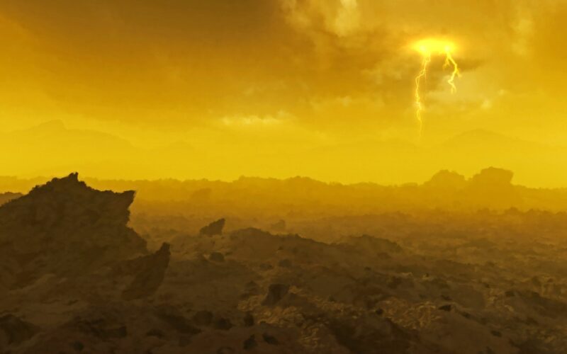 Suprafața și atmosfera planetei Venus