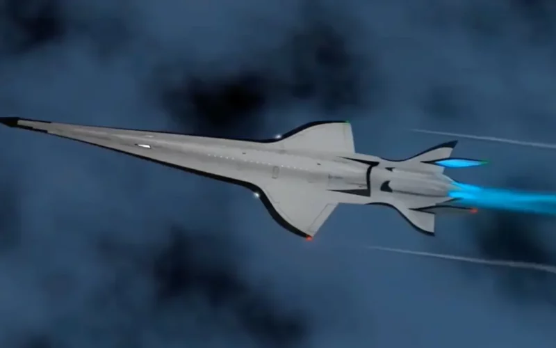 avion hipersonic in aer
