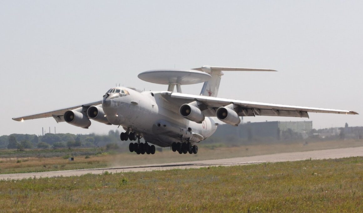 Avion radar rusesc de ultimă generație