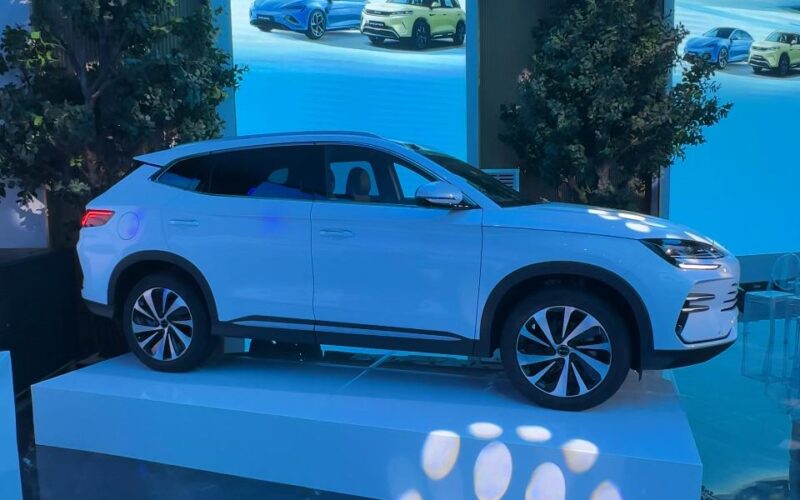masina Byd in cadrul unei prezentari