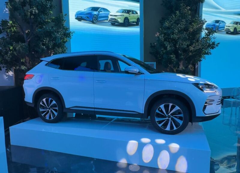 masina Byd in cadrul unei prezentari