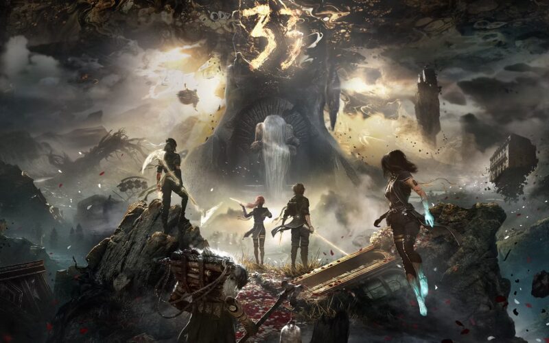 Screenshot din timpul unui cutscene în jocul video Clair Obscur: Expedition 33