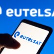 Logo al operatorului francez de sateliți Eutelsat