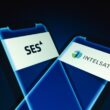 Logo SES și Intelsat