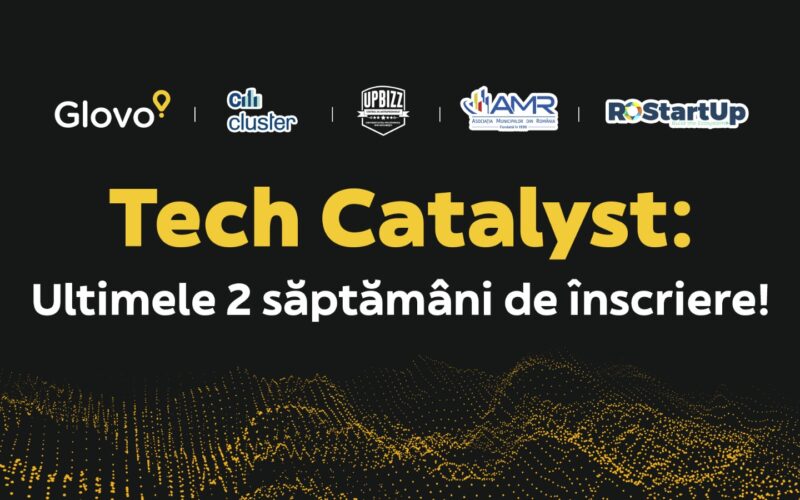 banner cu informatii despre competitia tech catalyst