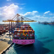 nava cargo intr-un port