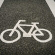 marcaj de pista de bicicleta