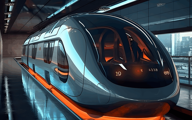 tren din viitor, de tip hyperloop