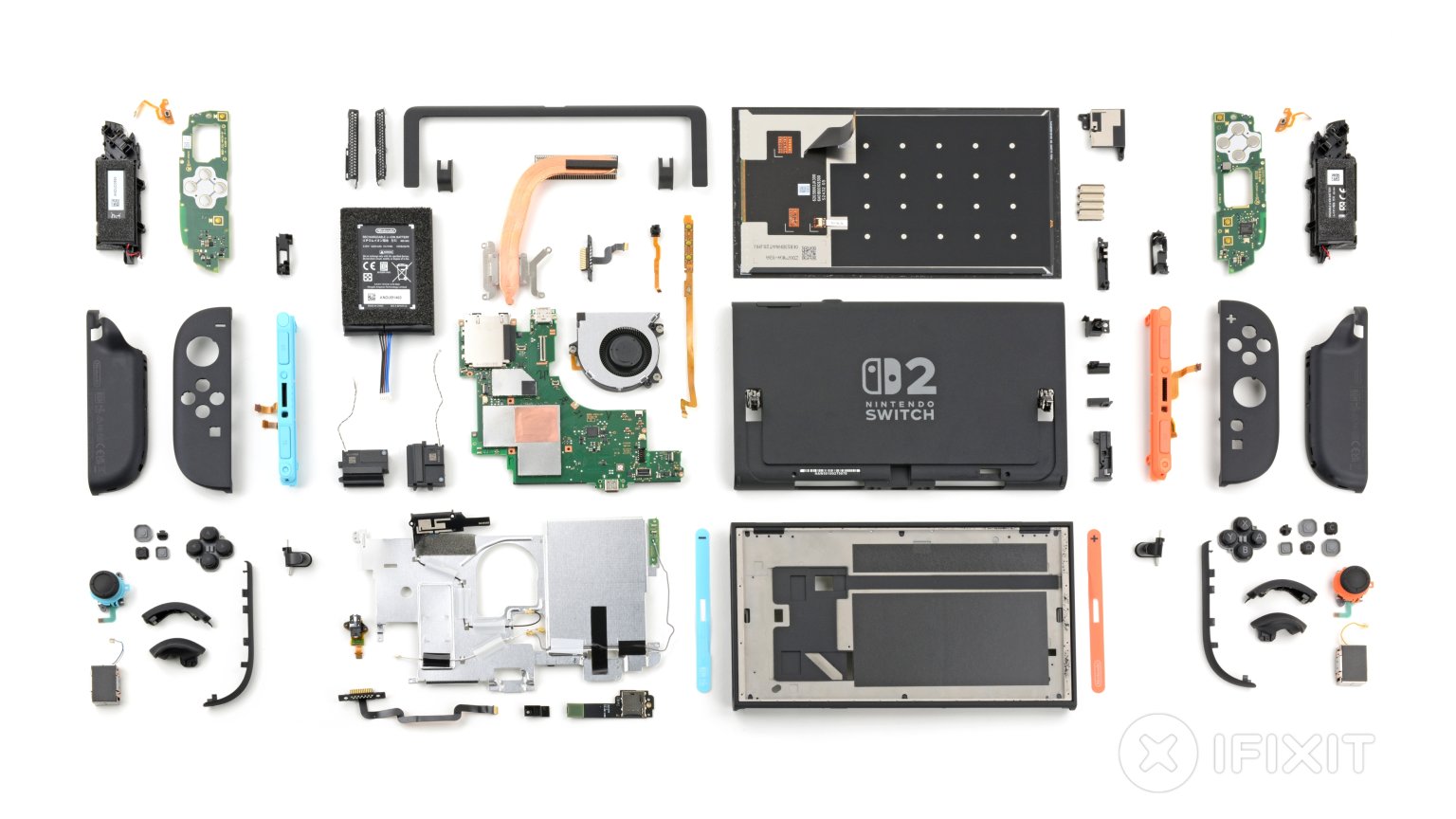 iFixit a acordat consolei Switch 2 de la Nintendo un scor de reparabilitate de doar 3 din 10