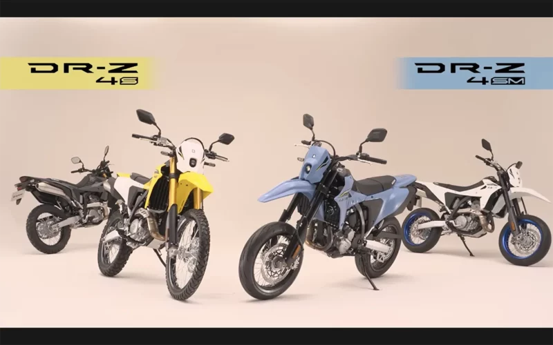 motociclete off road si supermoto de la suzuki de diverse culori
