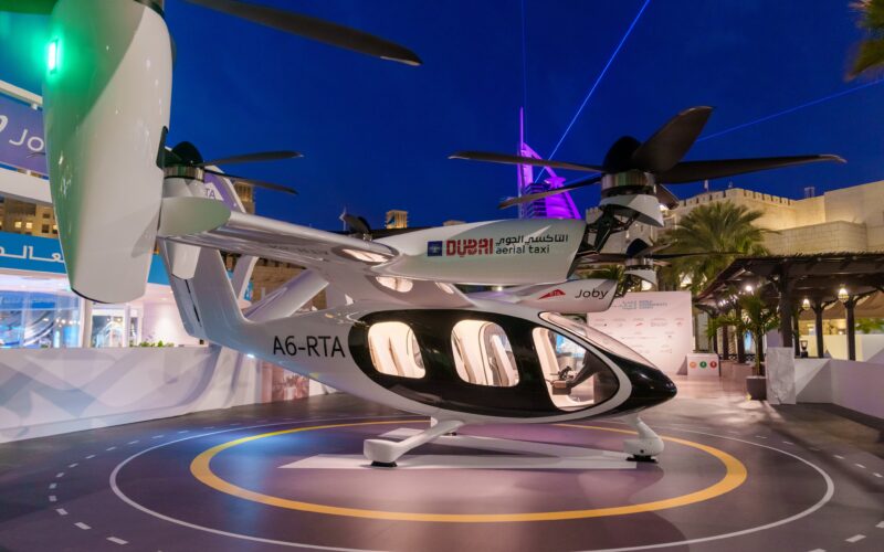Taxi aerian in Dubai