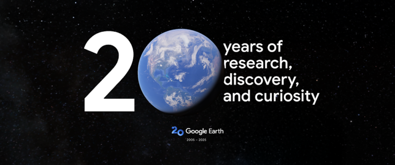 Google Earth împlinește 20 de ani, iar planeta digitală are două noi funcții - o mașină a timpului și noi informații bazate pe inteligență artificială