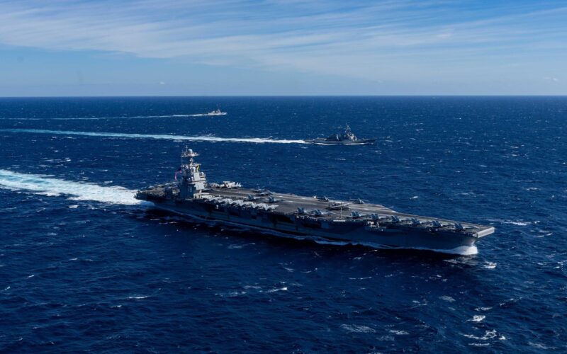 Portavionul american USS Gerald R. Ford