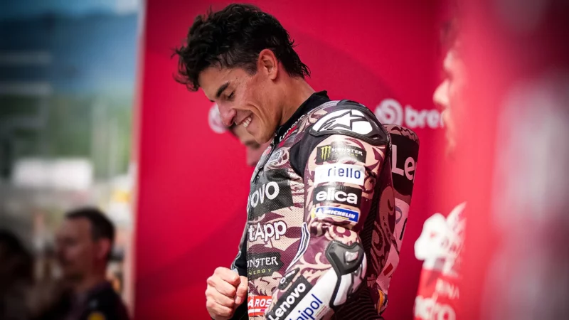 pilot motogp marc marquez la standurile ducati