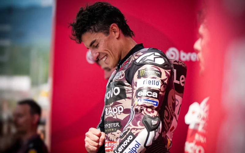 pilot motogp marc marquez la standurile ducati