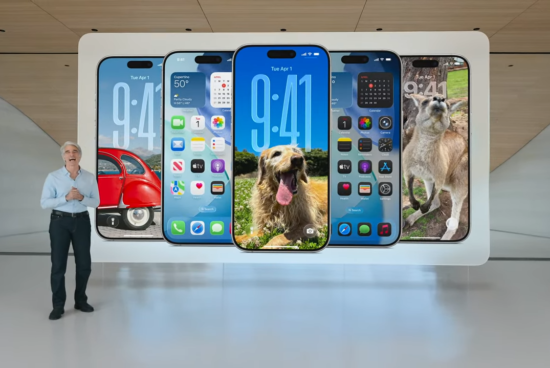 noul sistem de opereare iOS 26 in cadrul prezentarii