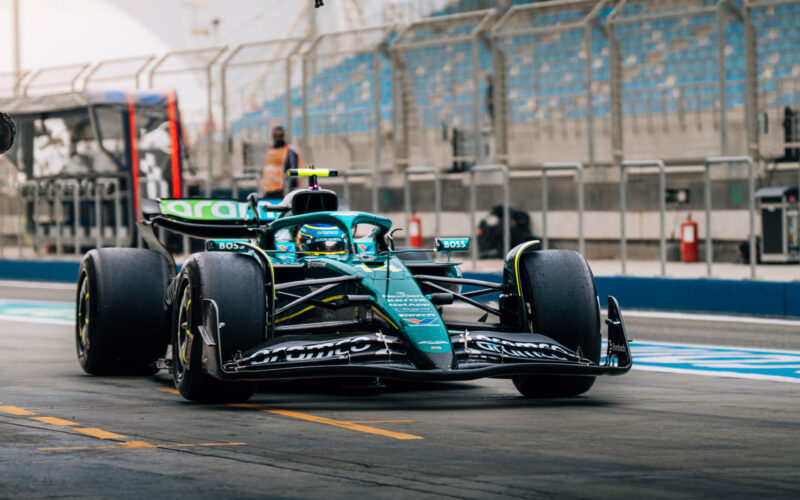 Aston Martin AMR25, pilotat de Fernando Alonso