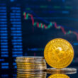 un grafic arata evolutia unor criptomonede