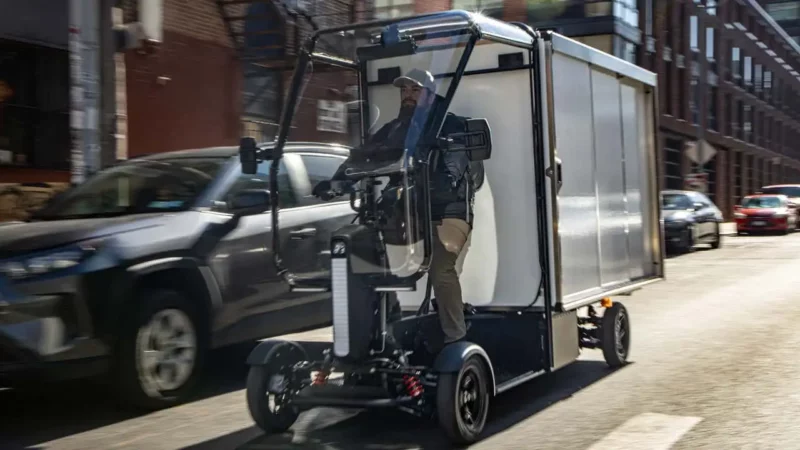masinuta fotografiata in newyourk