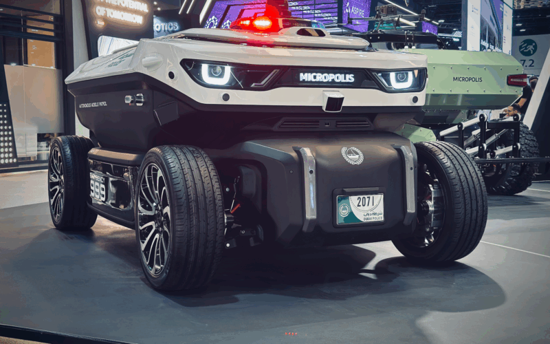 robot autonom destinat sigurantei urbane